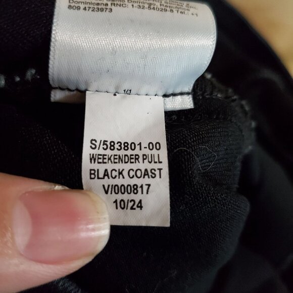 Old Navy Jeans Womens 14 Black High-Rise Weekender Flare Stretch Pull-On Crop - Picture 4 of 10